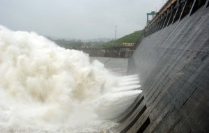 Hirakud Reservoir water level keeps on increasing