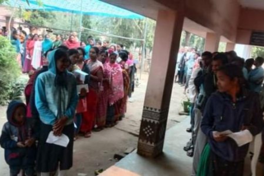 Padampur voting