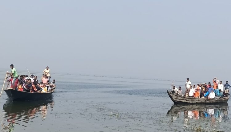 Unsafe boat rides in Bargarh